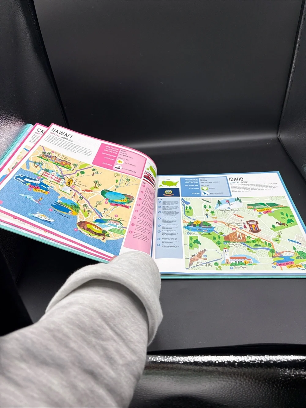 State Capitals Hardcover Book